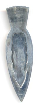 This bookmark is made in Denmark by Georg Jensen. It has the makers mark which was used after 1945. It is marked Sterling and is stamped with the number 52.