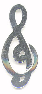 This is yet another Tiffany Bookmark. It is marked Tiffany & Co. 925 and is in the shape of a G Clef. Date is probably 1980's.