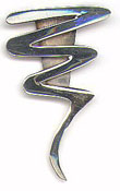 This bookmark is  American made. I'm actually not even sure that it is a bookmark (but what else could it be?). It is marked 925 Sterling on the back and is probably of recent manufacture.