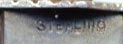 This bookmark is only marked Sterling. It is American made from the turn of the century (according to the dealer). 