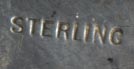 This bookmark is only marked Sterling. It is probably American made. It is in the Victorian style so it could be from that time frame.