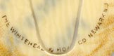 This bookmark was made in the US by Whitehead & Hoag of Newark, NJ. It is a celluloid advertising bookmark for Vail Bro's Tooth Powder. It is in the shape of an owl. The back says "Ideal Tooth Powder, Should be had everywhere, or send 25c. to Vail Bros., 816-818-828-822 Cherry St., Philadelphia." The date is 1900 - 1915.