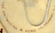 This bookmark was made in the US by The Whitehead and Hoag Co. of Newark, NJ. It is a celluloid advertising bookmark for Maltine. The back reads "Maltine plain, maltine with coca wine, maltine with cod liver oil, maltine with cascara sagrada, maltine with hypophosphites, maltine with wine of pepsin, maltine with creosote, malto-yerbine, maltine ferrated, maltine with peptones, maltine with phosphate iron, quinia and strychnia, maltine with pepsin and pancreatin." The date is 1905 - 1915.