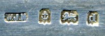 This bookmarks was made in England by William J. Holmes in 1903. The top is a three leaf clover in connemara marble.