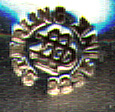 This bookmark is American made by Unger Brothers. The mark is an interlaced U and B. It has an art nouveau design on top with a plain silver blade.  