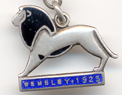  This bookmark is made of green celluloid and sterling silver. It is marked sterling silver and has a Patent number 212101. It was patented on March 2, 1923 by A. J. Smith of Variety Works, Fredrick Street, Birmingham, England. The top is a silver and enamel lion with the words Wembley - 1925.    
