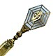 This bookmark was made in Europe  by an unknown manufacturer. It is made of brass with a tiny shell and rhinestone in what looks like a  spider web.