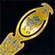 This bookmark was made in the US by an unknown manufacturer. It is unmarked and is made of brass. The top blade is a a man and a woman.