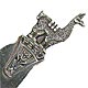 This bookmark was made in Peru. It is marked 925 with the top of the bookmark showing a llama. The date is unknown.