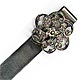 This bookmark is made in the US. It is marked only sterling on the back of the blade so the manufacturer cannot be determined. The top front is an art nouveau design.