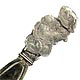 This bookmark is American made but is only marked Sterling. I believe that only the top part is silver. It was made by Webster Company and sold as a letter opener. The top is the state flower of California.  Date 1900 - 1910.