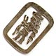 This bookmark was made in Mexico. It is marked with some words that can't be made out and the national silver mark with the number 23 inside (identifying the maker). The center blade is an Indian figure holding two snakes. The date is 1920 - 1940.