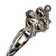 This bookmark was made in the US by an unknown manufacturer. It is small and thin and has a flower on top. It is marked only sterling. The date is 1910 - 1920.