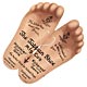 This bookmark was made in the US by The Whitehead and Hoag Co. in Newark, NJ. The patent on this is dated June 6, 1905. It is a view of the bottom of a pair of feet and is an advertisement for the Tappan Shoe Mfg. Co. of Coldwater Michigan. The back of the bookmark says "The Best is none too good for our customers. Shoddy Goods are dear at any price." "Do you wear TAPPAN Shoes? --- If not, why not?"