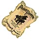 This bookmark was made in the US by Ehrman Mfg. Co. from Malden, Mass. It is a celluloid advertising bookmark for the Poole Piano Co., Boston, Mass. It has a very detailed picture of a Grand piano. The date is 1900 - 1915.