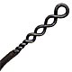 This bookmark was made in the US by an unknown manufacturer. It is only marked sterling on the back blade. It is in the shape of a knife or sword with a twisted wire top. The date is 1900 - 1910. 