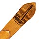 This bookmark was made in Scotland and is known as Mauchline ware. It is made of Sycamore wood. It has a picture of Bunker Hill Monument on the top. The date is 1890 - 1900.  