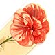 This bookmark was made in the US by The Whitehead & Hoag Co. of Newark, NJ. It is a quote from the Bible, Isaiah 35:1   "The wilderness and the solitary place shall be glad for them; and the desert shall rejoice and blossom as the Rose." It has a picture of a flower on top. The date is 1905 - 1915. 