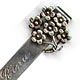  This bookmark was made in the US by an unknown manufacturer. It is only marked Sterling on the back of the blade. The top blade is a cluster of 5 pedal flowers. The bottom blade is inscribed Rena. The date is 1900 - 1910.  