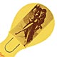  This bookmark was made in the US between 1910 - 1920. It is a celluloid advertising bookmark for "Old Gold" cigarettes. It has a photo of a woman sitting in a chair with her legs crossed and a cigarette in her hand. The advertisement says "In a Class by themselves. Not a cough in a carload." 