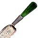 This bookmark was made in the US by an unknown manufacturer. It is a Masonic piece in the shape of a trowel with a jade handle. It is marked JS&S Sterling Silver. The date is 1900 - 1910.  
