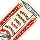  This bookmark was made in the US by  F. F. Pulver Co. of Rochester, NY. It is a celluloid advertising bookmark for pens from the C. Howard Hunt Pen Co. of Camden, NJ. The back reads "These pens will neither scratch nor spurt the ink, the points being rounded by a secret process." 