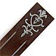  This bookmark was made in the US by  Heintz Art Metal Shop. It is bronze with a dark brown patina and a design with a silver overlay. This is from the Arts and Crafts period. The date is 1910 - 1930.   