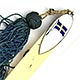  This bookmark was made in Sweden or possibly France. It has a celluloid long blade and a silver plate and enamel short blade. The ename has the flag of Sweden. The date is 1900 - 1910.    