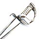  This bookmark was made in the US by an unknown manufacturer. It is marked sterling on the back. It is in the shape of a sword. The date is 1890 - 1910.  