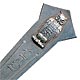  This bookmark was made in the a European country. It has two hallmarks on the back, one with LB or L8 and the other 875. The top has a figural owl.  The date is 1936.  