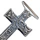  This bookmark is made in the US by Webster. It is only marked sterling. It is in the form of a cross with flowers. The top look normally holds a ribbon with a tassel.    